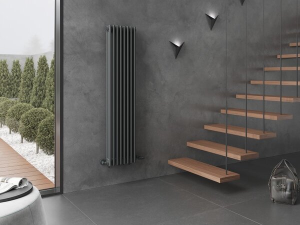 Mexen Denver, topné těleso 1600x378 mm, 1487 W, antracitová, W215-1600-378-00-66