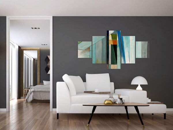 Obraz - Abstrakce (125x70 cm)