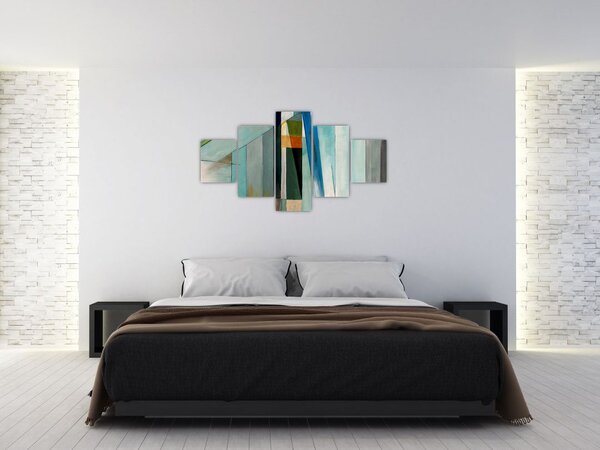 Obraz - Abstrakce (125x70 cm)