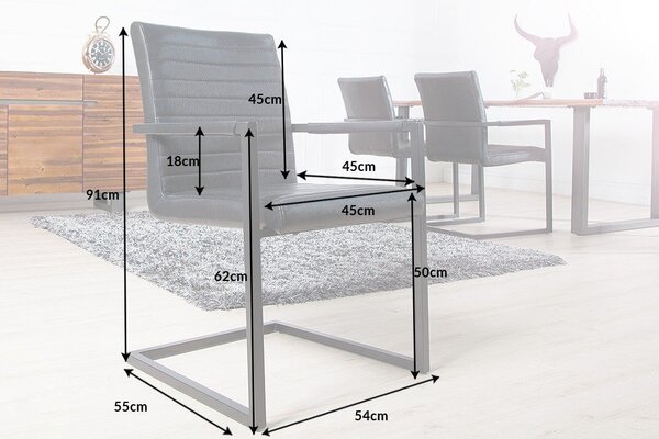 Designová moderní jídelní židle Imperial