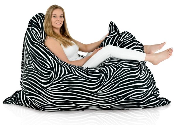 Polštář na sezení Zebra