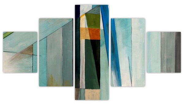 Obraz - Abstrakce (125x70 cm)