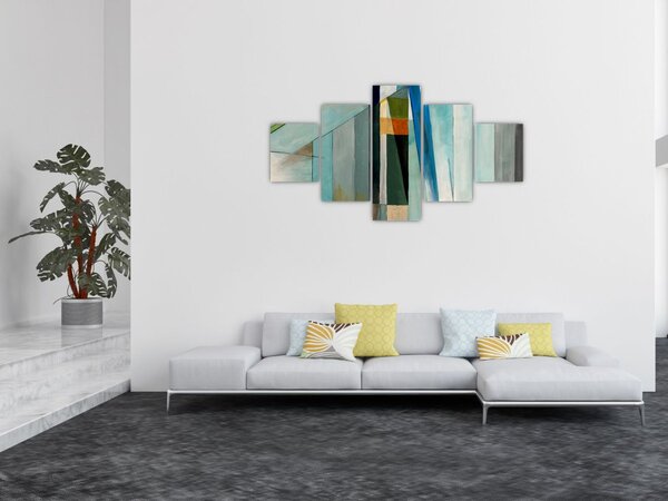 Obraz - Abstrakce (125x70 cm)