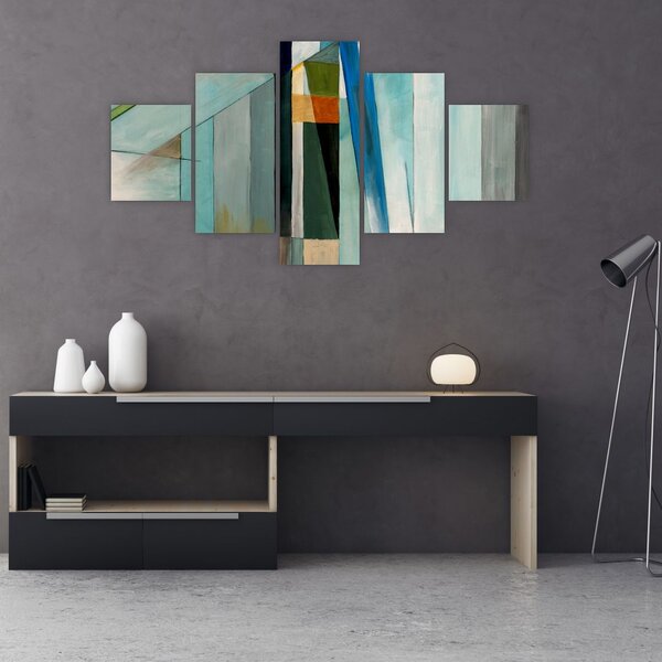 Obraz - Abstrakce (125x70 cm)