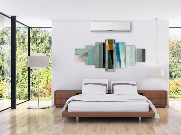 Obraz - Abstrakce (210x100 cm)