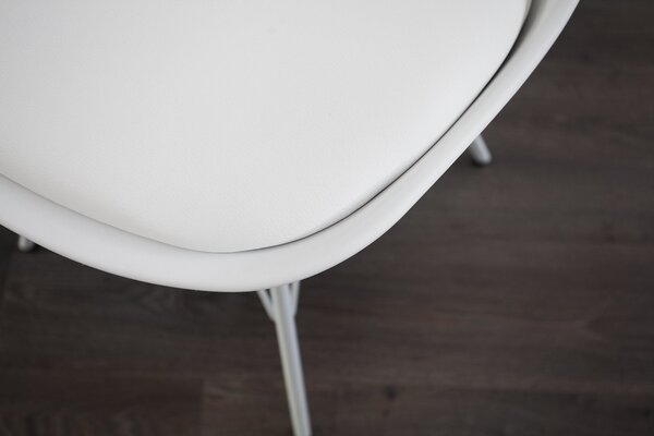Designová moderní židle Scandinavia bílá