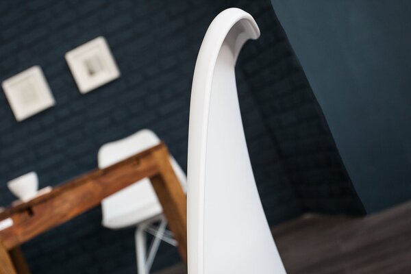 Designová moderní židle Scandinavia bílá