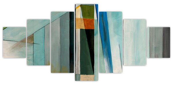 Obraz - Abstrakce (210x100 cm)