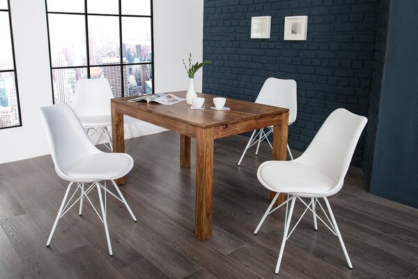 Designová moderní židle Scandinavia bílá