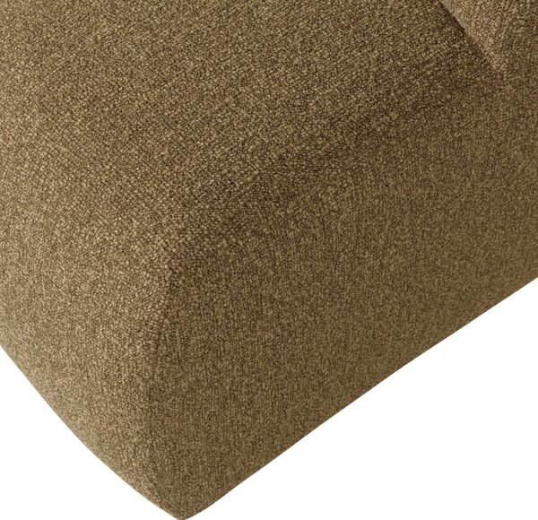 -25 % Dny MOMENTI– WOOOD Hnědožlutá bouclé podnožka Zuno 80 x 60 cm