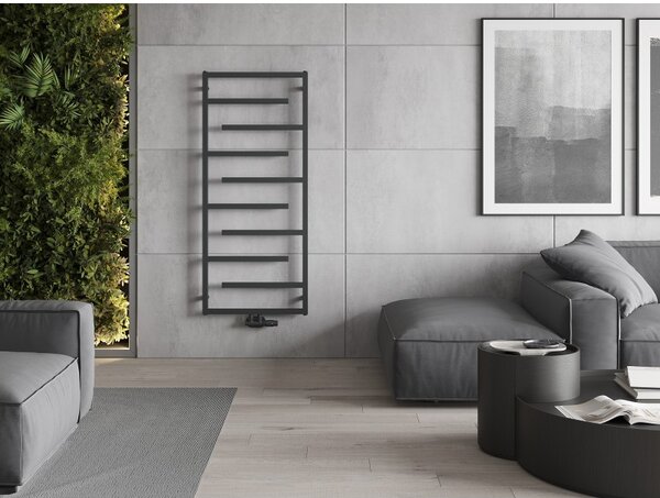Mexen Orlando, topné těleso 1380x600 mm, 499 W, antracitová, W207-1380-600-00-66