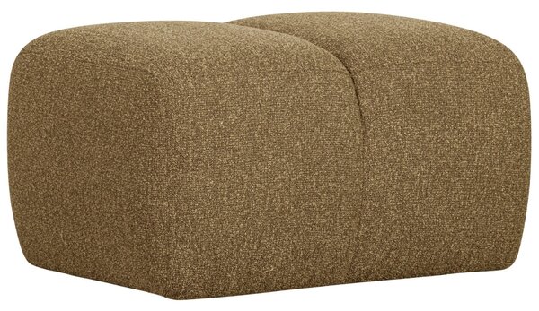 -25 % Dny MOMENTI– WOOOD Hnědožlutá bouclé podnožka Zuno 80 x 60 cm