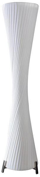 Luxusní moderní stojací lampa Helix L 160cm bílá