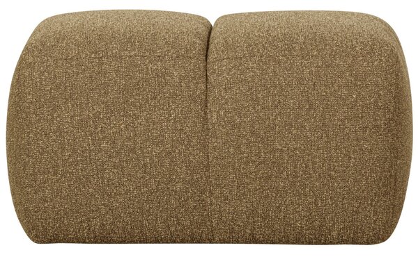 -25 % Dny MOMENTI– WOOOD Hnědožlutá bouclé podnožka Zuno 80 x 60 cm