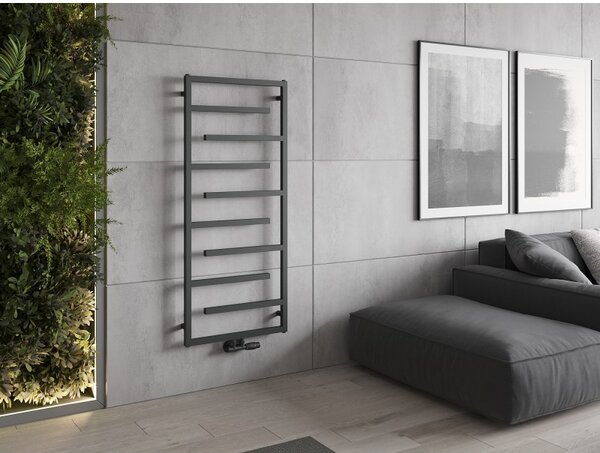 Mexen Orlando, topné těleso 1380x600 mm, 499 W, antracitová, W207-1380-600-00-66