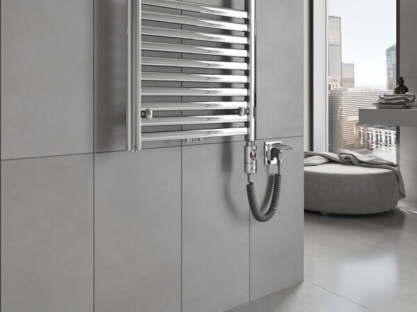 Mexen Hades, elektrické topné těleso 1800 x 600 mm, 900 W, chromová, W104-1800-600-2900-01