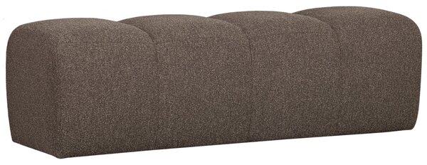 -25 % Dny MOMENTI– WOOOD Hnědá bouclé lavice Zuno 160 cm