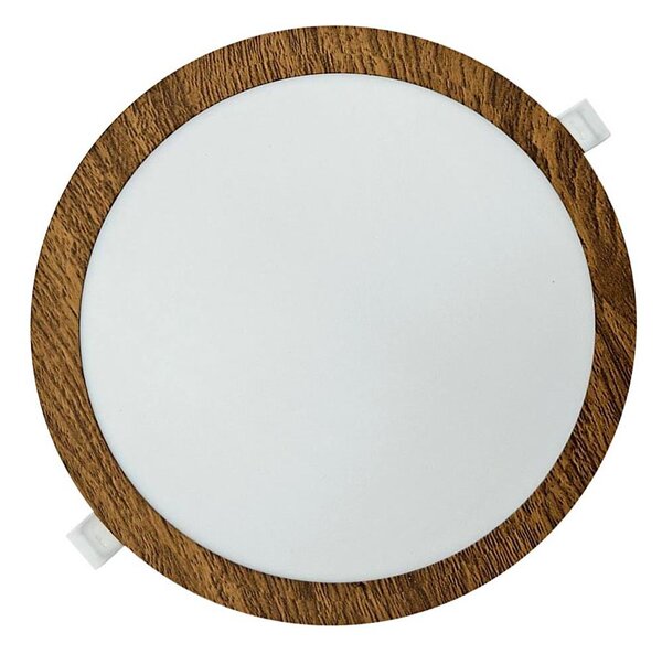 LED Podhledové svítidlo CIRCLE LED/24W/230V 4200K pr. 29,6 cm hnědá