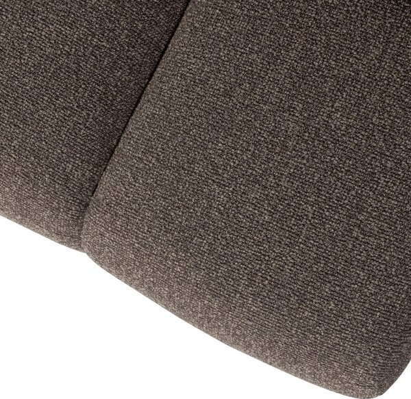 -25 % Dny MOMENTI– WOOOD Hnědá bouclé lavice Zuno 160 cm