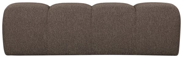 -25 % Dny MOMENTI– WOOOD Hnědá bouclé lavice Zuno 160 cm