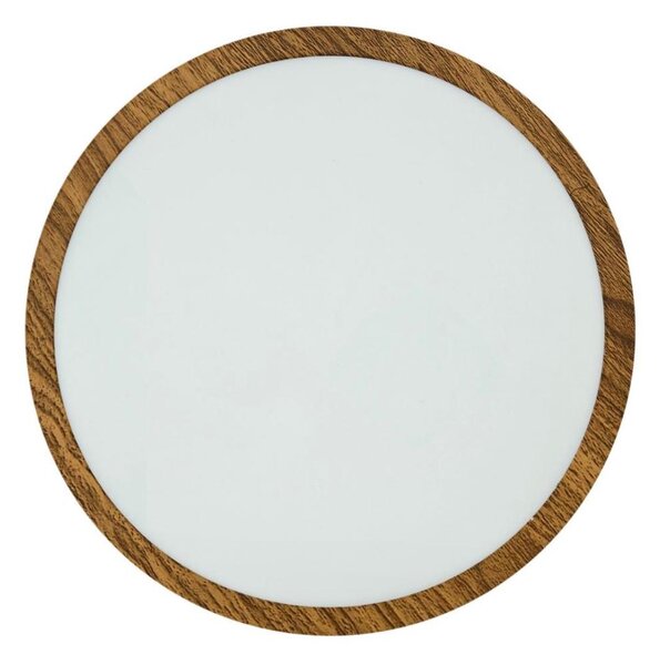 LED Stropní svítidlo RING LED/24W/230V 4200K pr. 28,5 cm hnědá