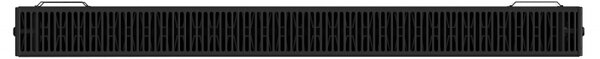 Mexen C22, panelový radiátor 500 x 400 mm, boční připojení, 570 W, černá, W422-050-040-70