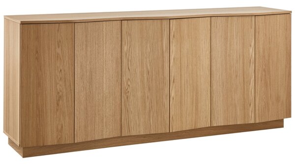 WOOOD Dubová komoda Mora 200 x 45 cm