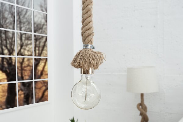 Stylová závěsná lampa Marinero