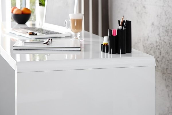 Moderní designový kancelářský stůl Fast Trade bílý 140cm