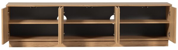 -25 % Dny MOMENTI– WOOOD Dubový TV stolek Mora 200 x 45 cm