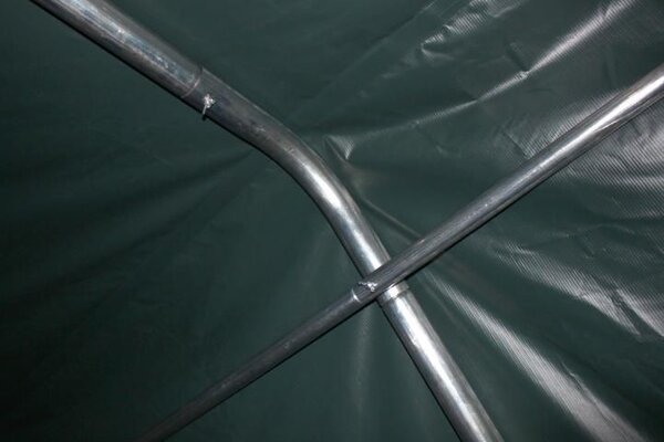 Zahradní a hospodářský stan 3,3×6 m, zelený, PVC 550 g/m²