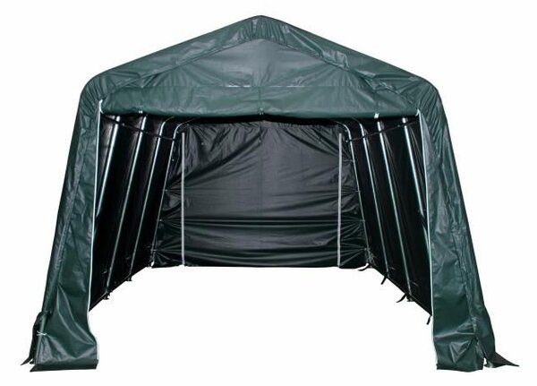 Zahradní a hospodářský stan 3,3×6 m, zelený, PVC 550 g/m²