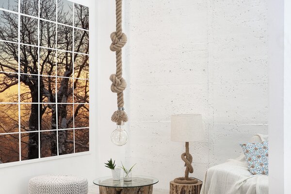 Stylová závěsná lampa Marinero
