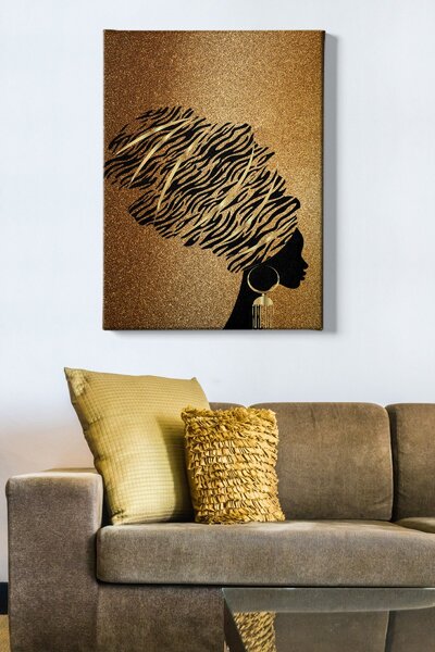 Wallity Obraz AFRICAN WOMAN 70 x 100 cm