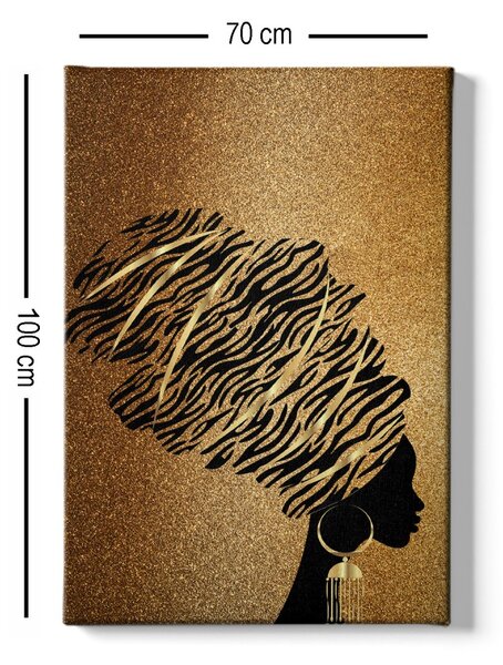 Wallity Obraz AFRICAN WOMAN 70 x 100 cm