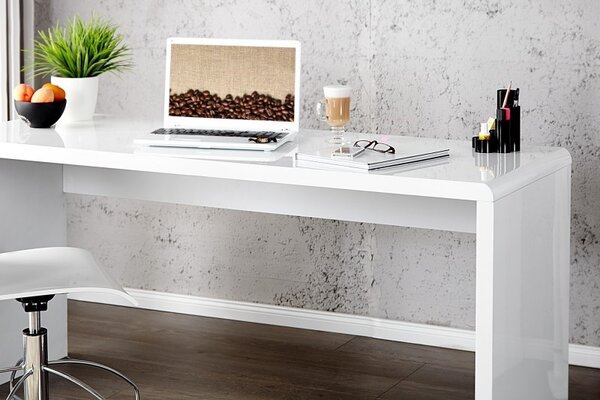Moderní designový kancelářský stůl Fast Trade bílý 140cm