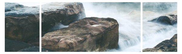 Obraz - síla vody (170x50 cm)