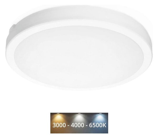 LED Koupelnové stropní svítidlo NAIROS LED/36W/230V 3000/4000/6500K IP65 bílá