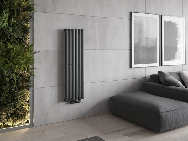 Mexen Oregon, topné těleso 1200x360 mm, 417 W, antracitová, W202-1200-350-00-66