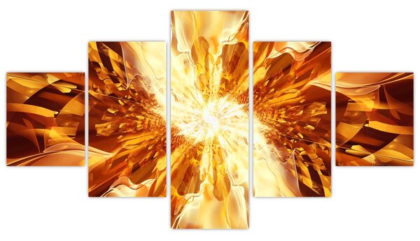 Obraz - Abstrakce (125x70 cm)