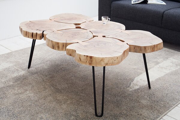 Stylový jedinečný konferenční stolek Terra II 115cm