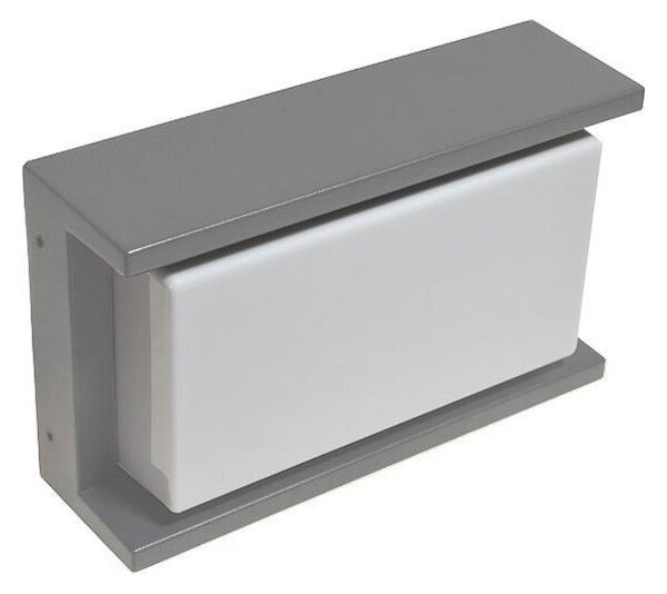 Venkovní nástěnné svítidlo ARAGO 1xE27/60W/230V IP54 šedá