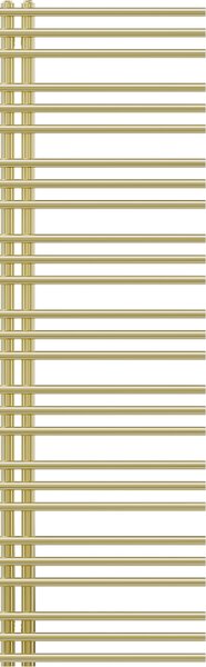 Mexen Neptun, topné těleso 1600x500 mm, 662 W, ​​zlatá lesklá, W101-1600-500-00-50