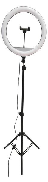 LED Stmívatelná lampa se stativem a držákem pro vlogování LED/15W/5V 2700-6500K