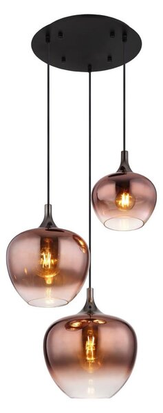 Globo 15548-3HG - Lustr na lanku MAXY 3xE27/40W/230V měděná