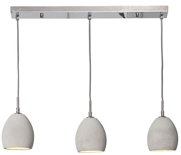 Stylová závěsná lampa Cement
