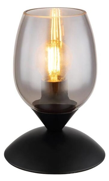 Globo 24007S - Stolní dotyková lampa KUWAITA 1xE14/25W/230V černá