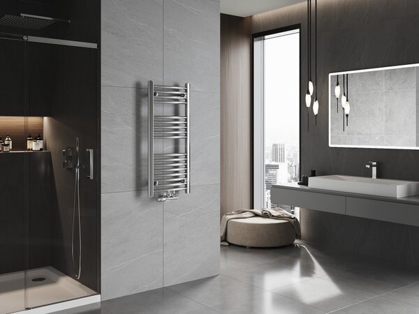 Mexen Ares, topné těleso 900x400 mm, 246 W, chromová, W102-0900-400-00-01