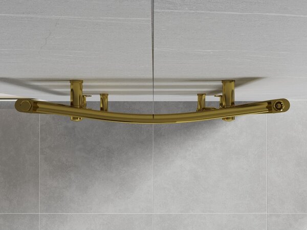 Mexen Ares, topné těleso 1500x600 mm, 579 W, zlatá lesklá, W102-1500-600-00-50