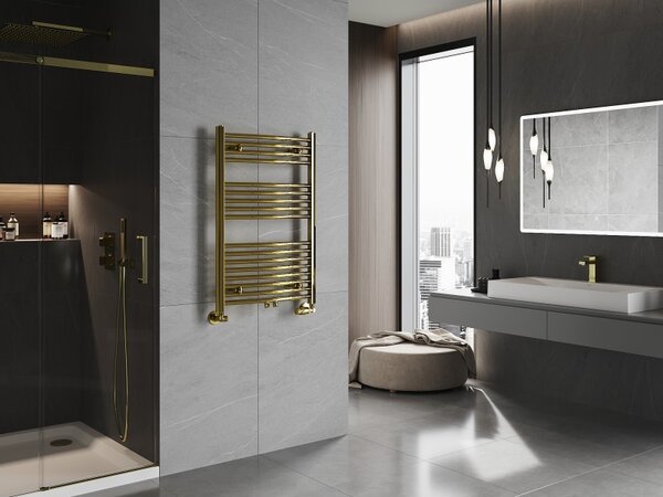Mexen Ares, topné těleso 900x600 mm, 342 W, zlatá lesklá, W102-0900-600-00-50